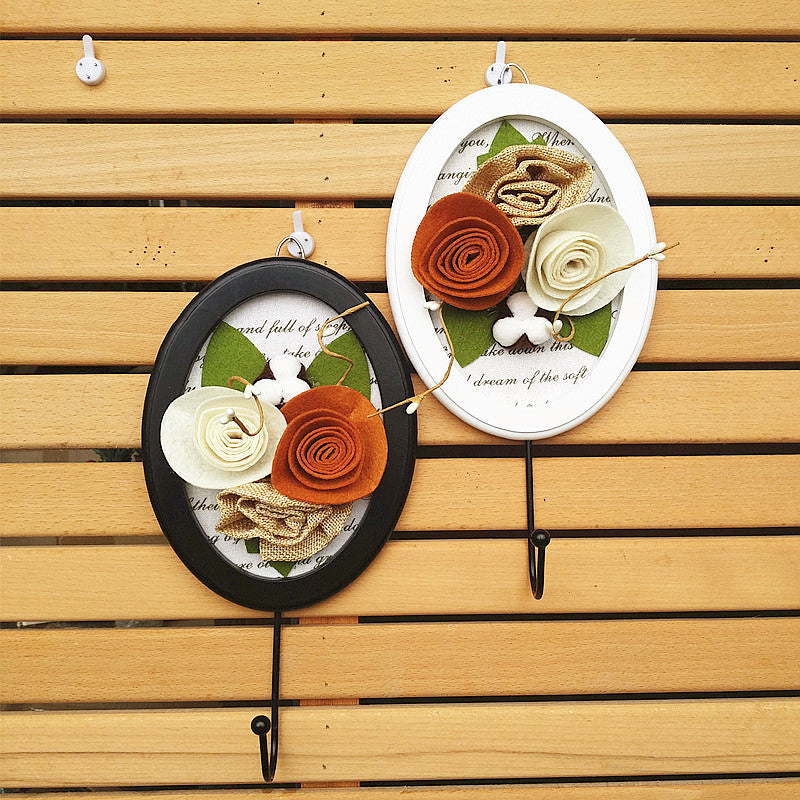 Decoratieve Wandhaak met Bloemontwerp