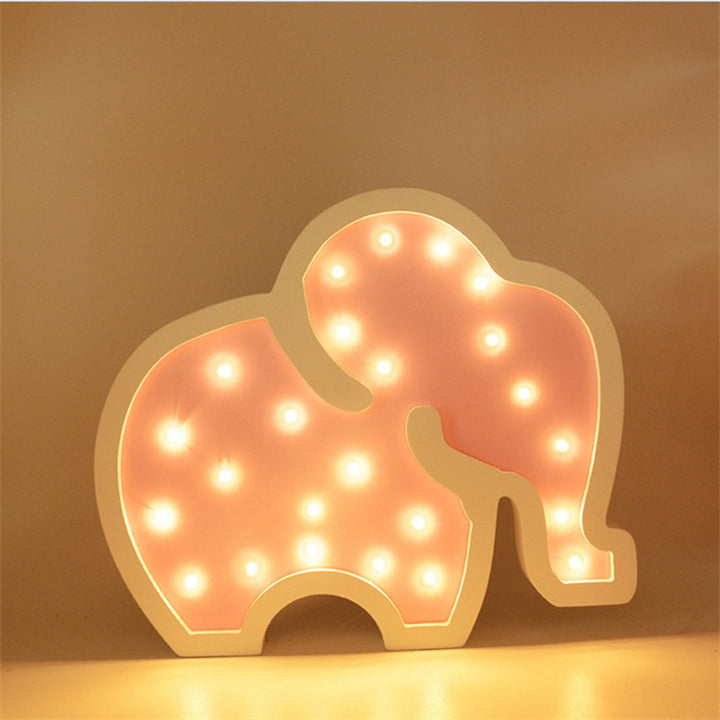 Decoratieve LED Olifant Nachtlamp