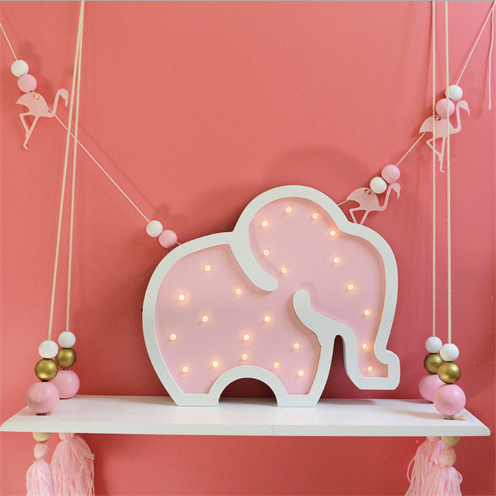 Decoratieve LED Olifant Nachtlamp