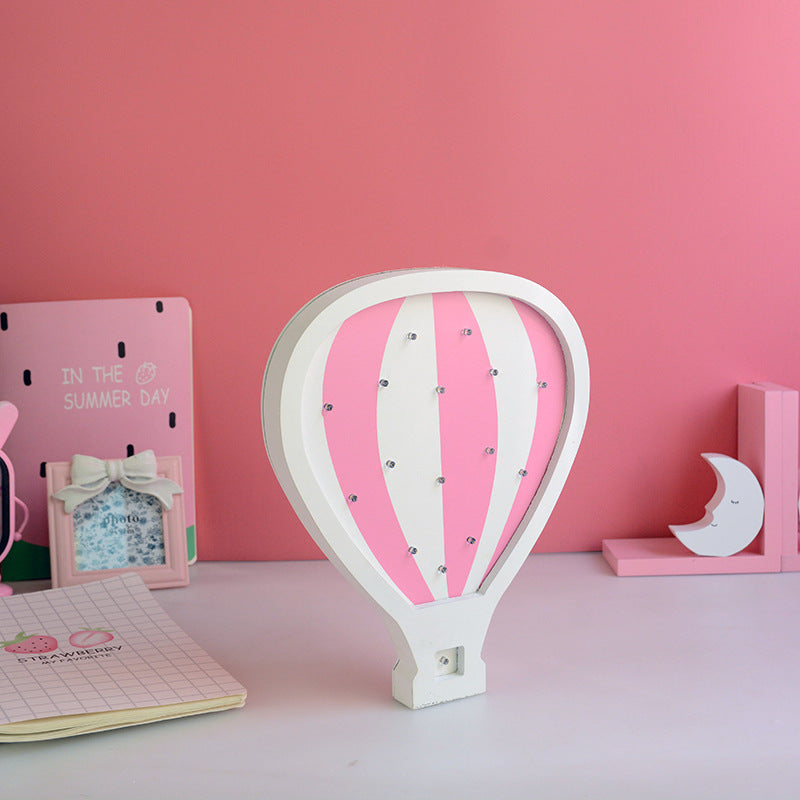 Decoratieve LED Nachtlamp in de Vorm van een Luchtballon