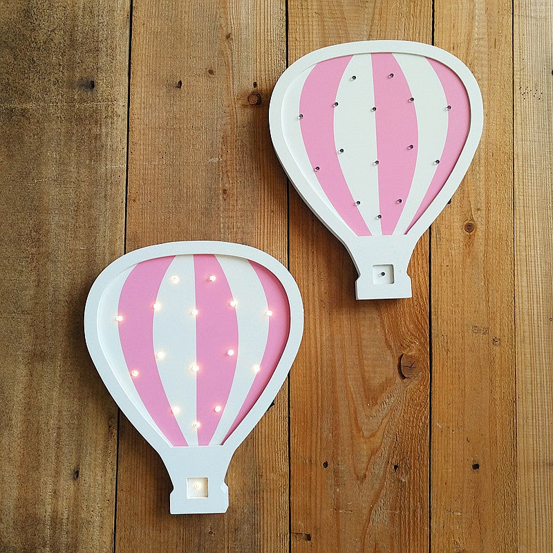 Decoratieve LED Nachtlamp in de Vorm van een Luchtballon