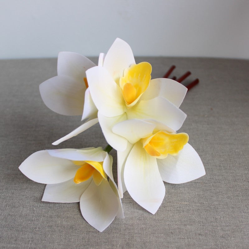 Realistische Orchidee Bloemenboeket