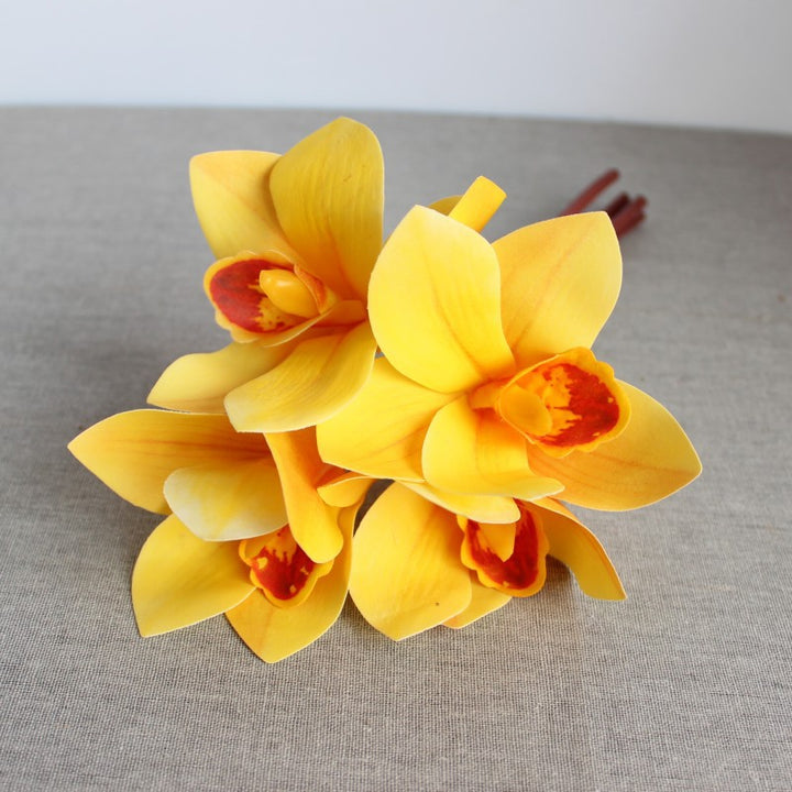 Realistische Orchidee Bloemenboeket