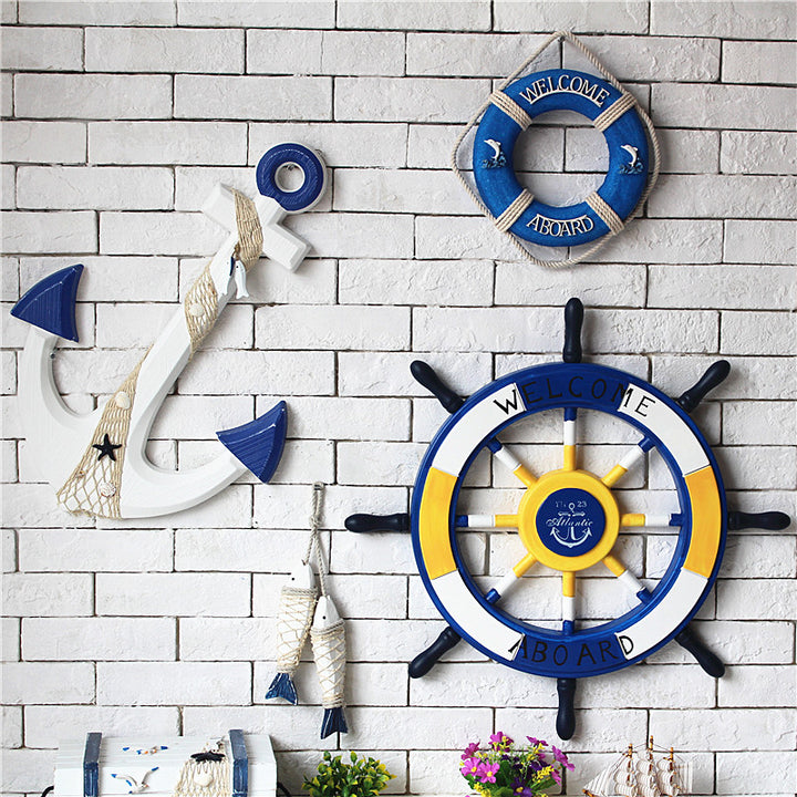 Nautical Welkom Muurkunst