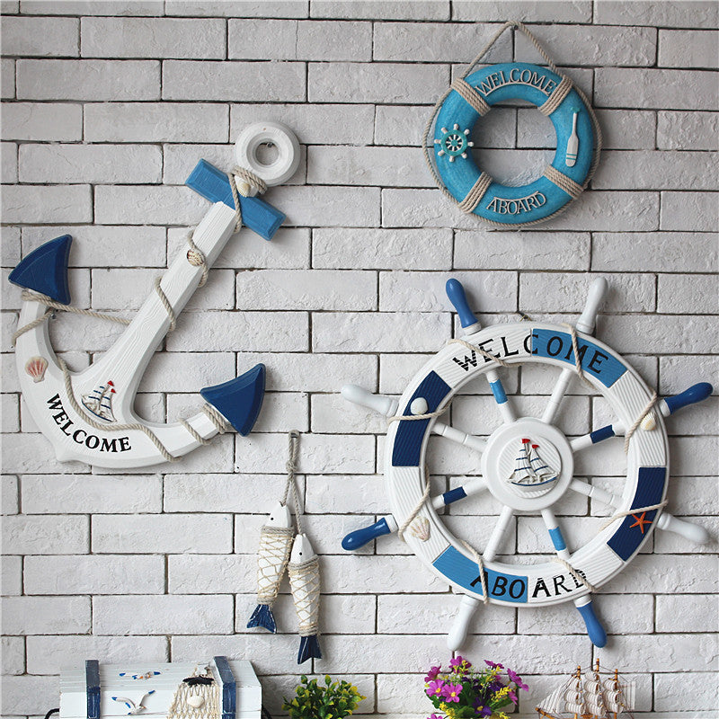 Nautical Welkom Muurkunst
