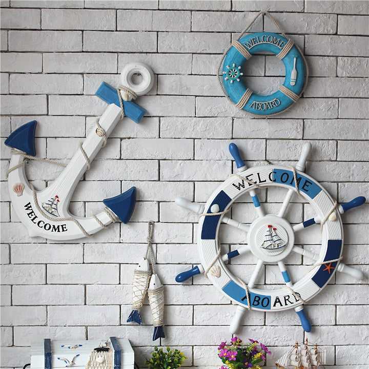 Nautical Welkom Muurkunst