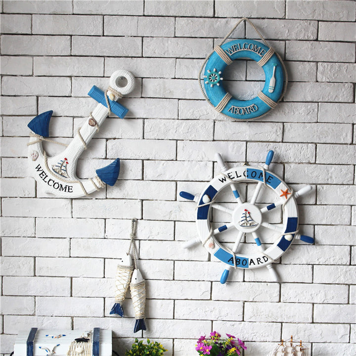 Nautical Welkom Muurkunst