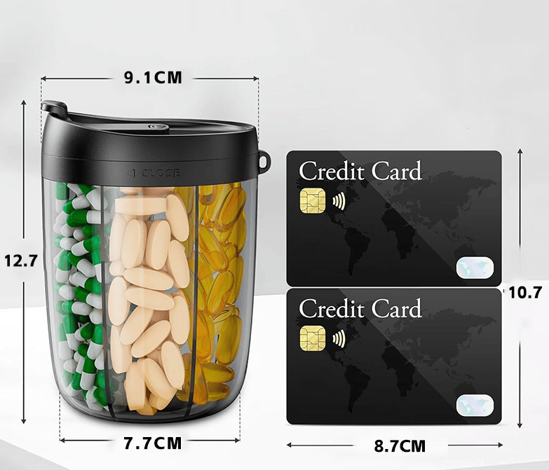 Opbergdoos met 6 vakken – DailyCase