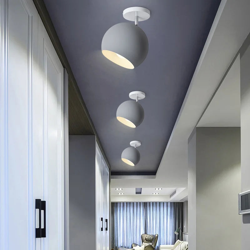 Moderne nordic plafondlamp – LED plafondlamp voor gang, balkon, keuken en trap