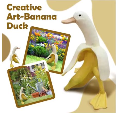Banaan Eend Sleutelhanger