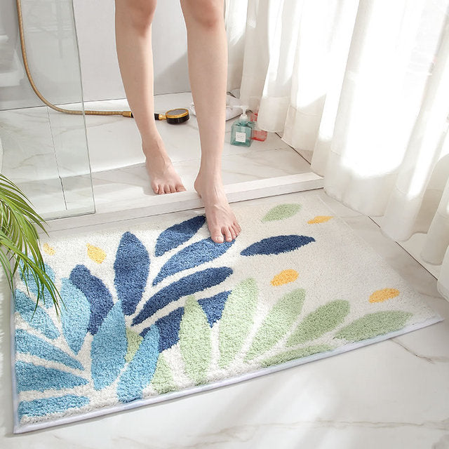 Kleurige en Zachte Matten – Antislip Badmatten voor Badkamer en Ingangsgebied