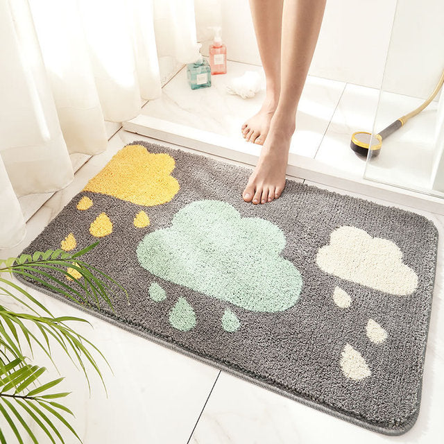 Kleurige en Zachte Matten – Antislip Badmatten voor Badkamer en Ingangsgebied