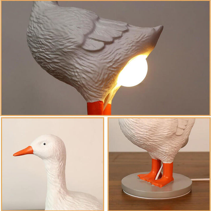 Eivormige nachtlamp
