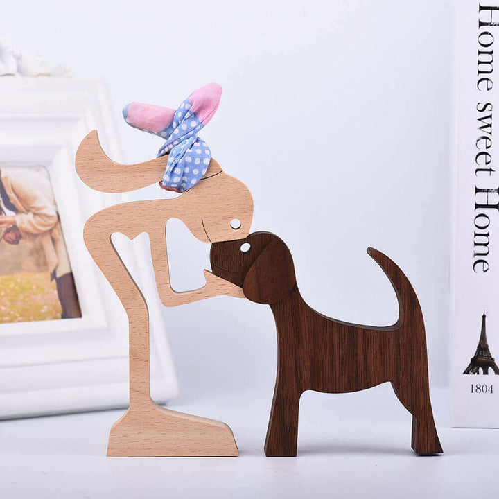Deense houten dierenornamenten