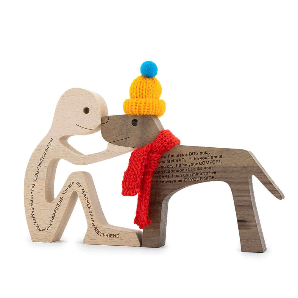 Deense houten dierenornamenten