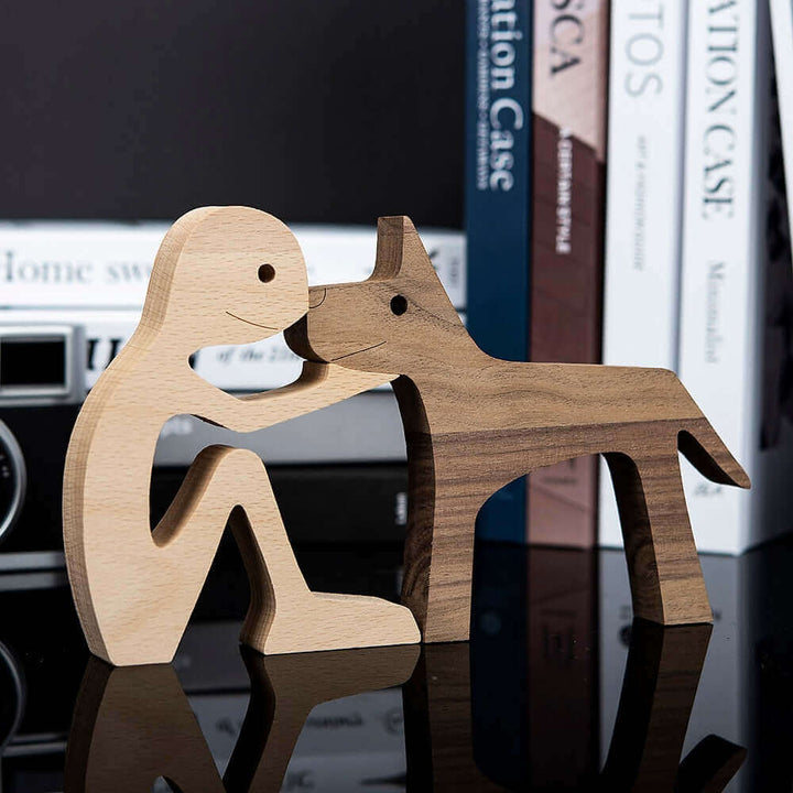 Deense houten dierenornamenten