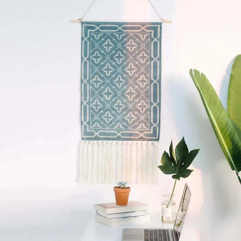 Arosta | Macrame Hangende Katoenen Tapijt
