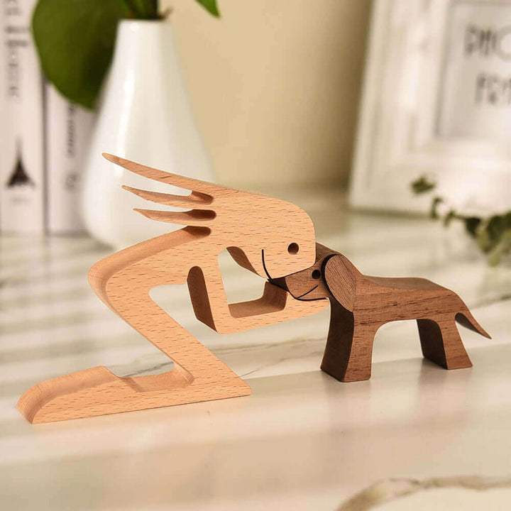 Deense houten dierenornamenten