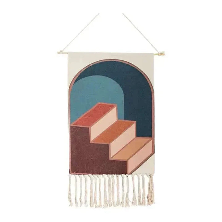 Arosta | Macrame Hangende Katoenen Tapijt