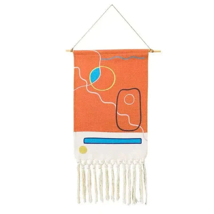 Arosta | Macrame Hangende Katoenen Tapijt