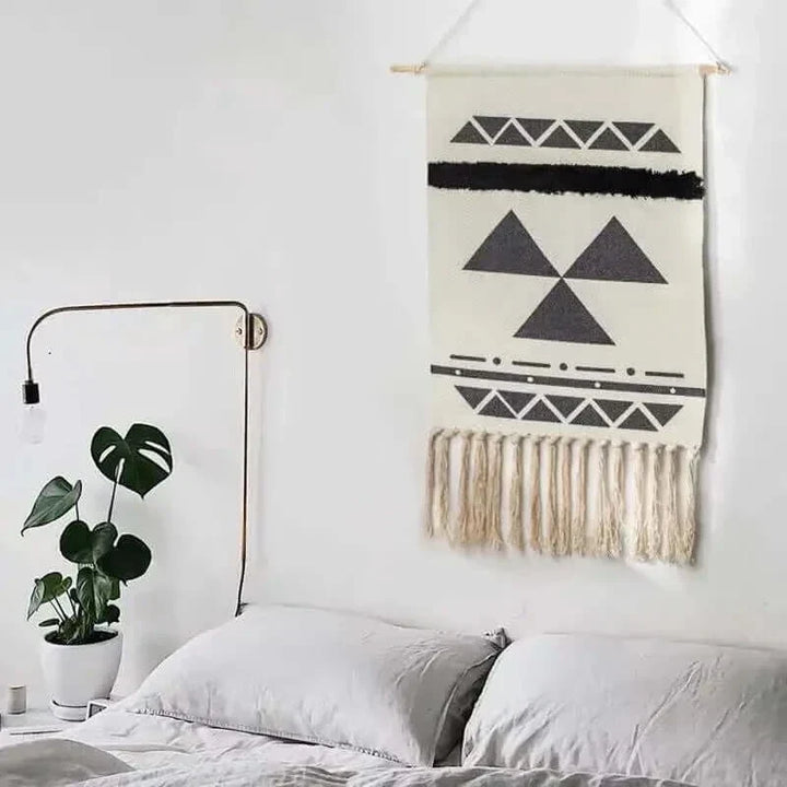 Arosta | Macrame Hangende Katoenen Tapijt