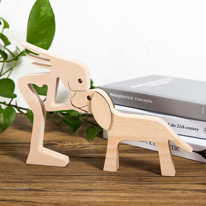 Deense houten dierenornamenten