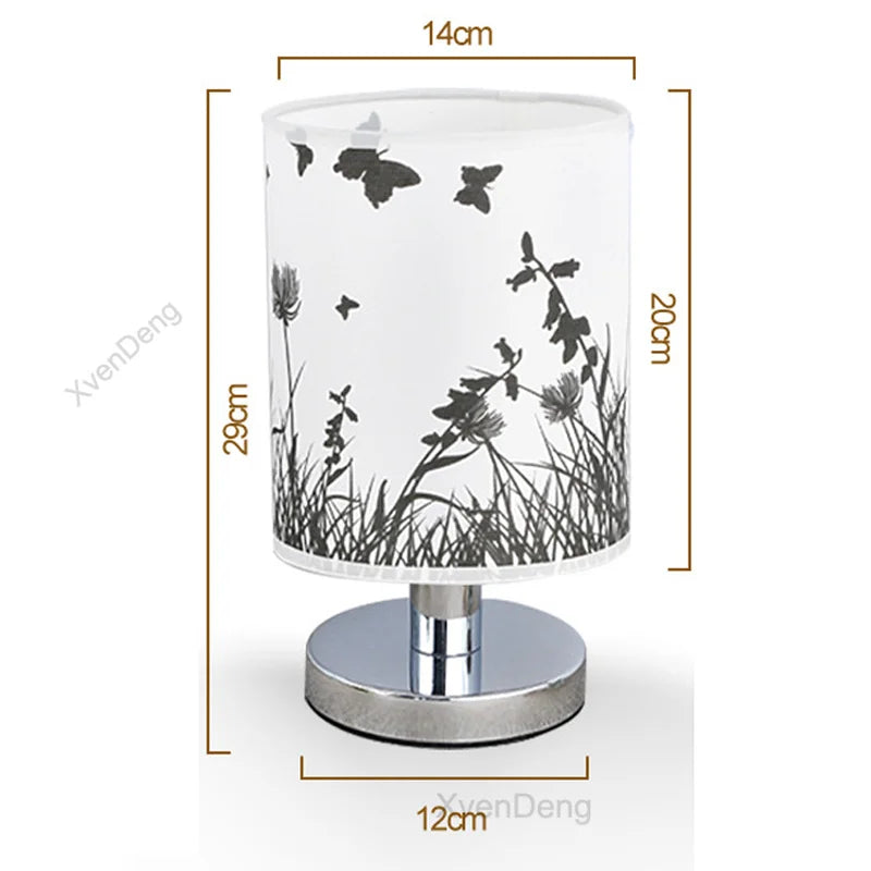 Moderne IJzeren Tafellamp LED Stof Noordisch Bureau Licht - Perfect voor woonkamer, slaapkamer, nachttafel, studie en thuis decor verlichtingssystemen