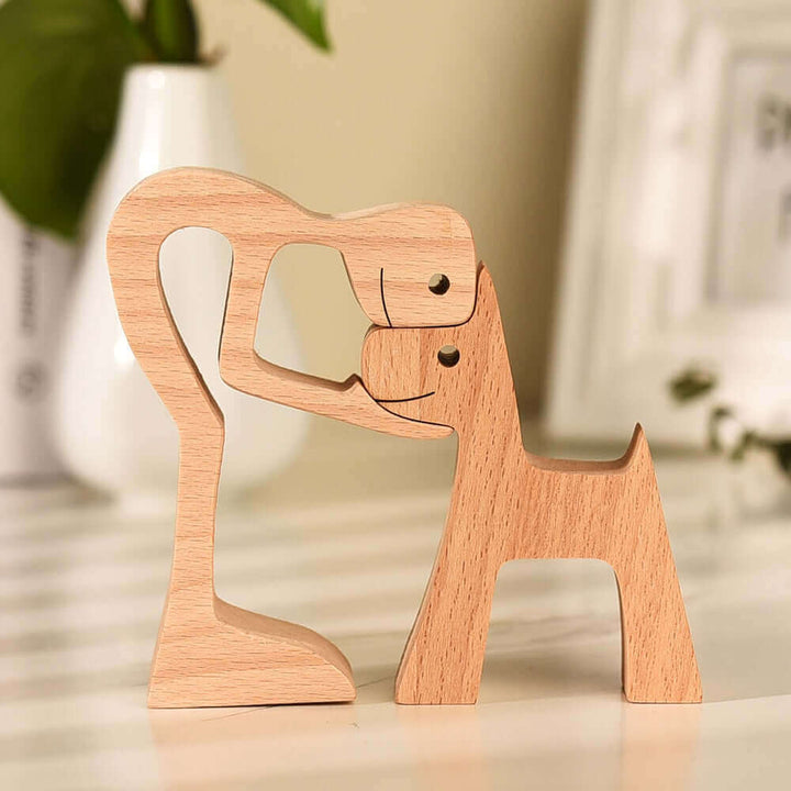 Deense houten dierenornamenten