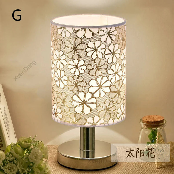 Moderne IJzeren Tafellamp LED Stof Noordisch Bureau Licht - Perfect voor woonkamer, slaapkamer, nachttafel, studie en thuis decor verlichtingssystemen