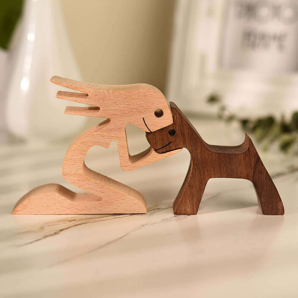 Deense houten dierenornamenten