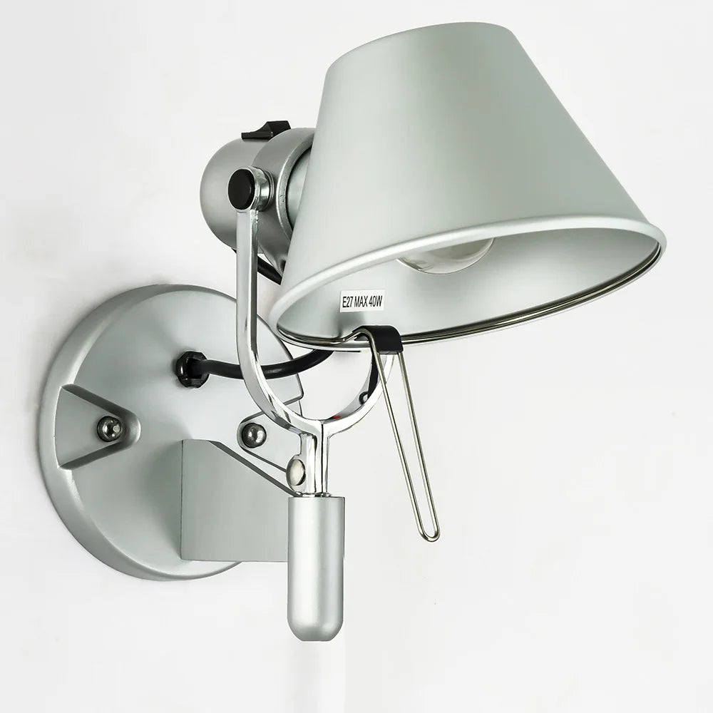 Nordic Modern LED Wandlamp - Hedendaagse Slaapkamer en Hal Wandlamp, Op en Neer Aluminium Ontwerp, 220V AC