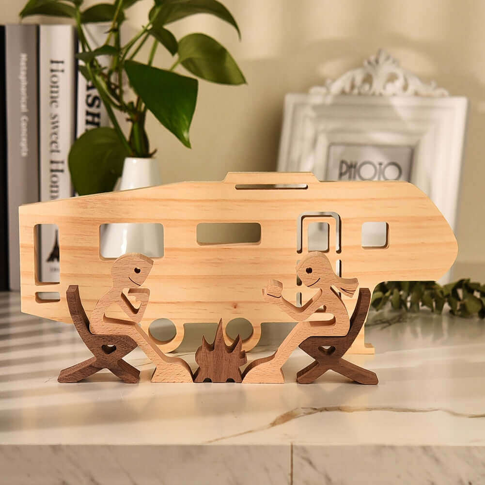 Deense houten dierenornamenten