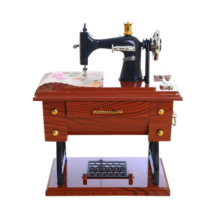 Mini Craft Retro Naai Machine Decor