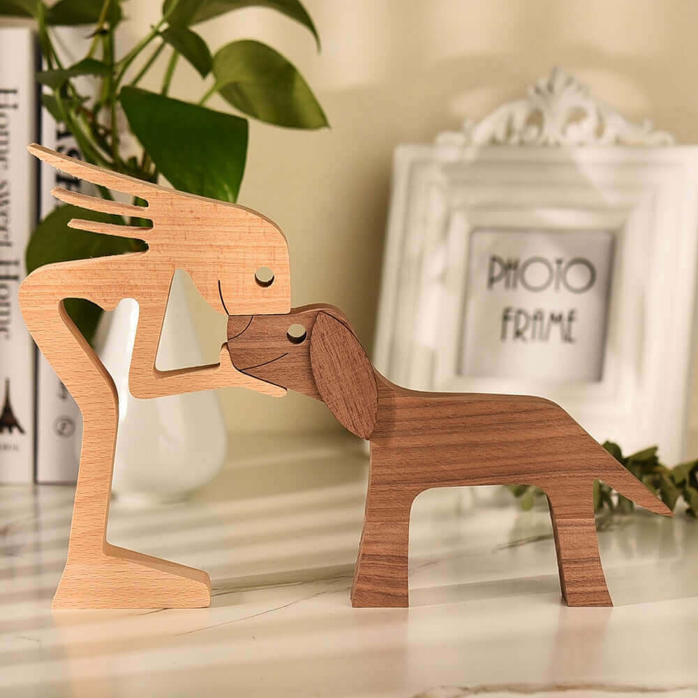 Deense houten dierenornamenten