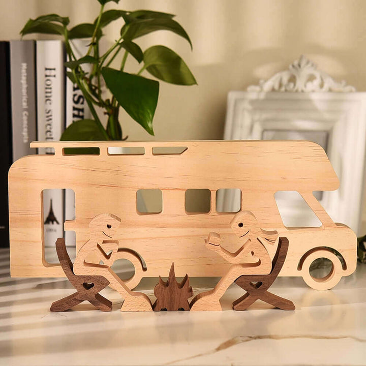 Deense houten dierenornamenten