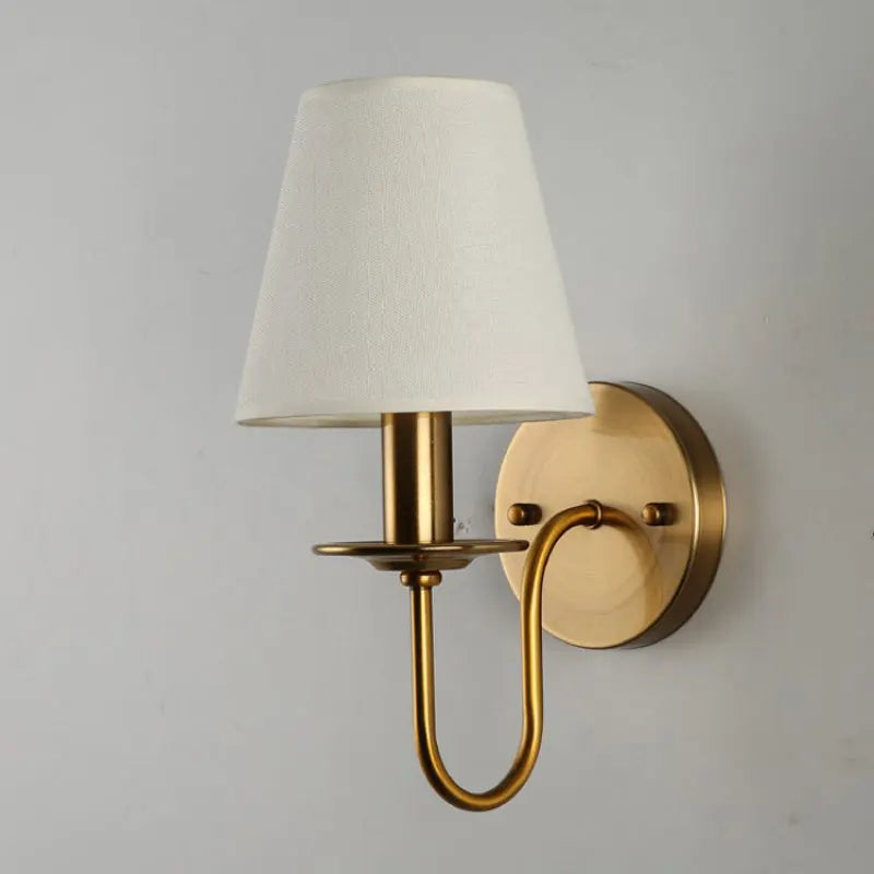 Elegante Stoffen Wandlamp - Vintage Europese Charme voor Elke Kamer