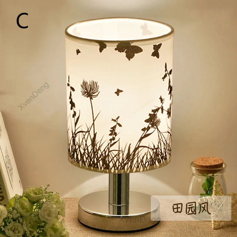 Moderne IJzeren Tafellamp LED Stof Noordisch Bureau Licht - Perfect voor woonkamer, slaapkamer, nachttafel, studie en thuis decor verlichtingssystemen