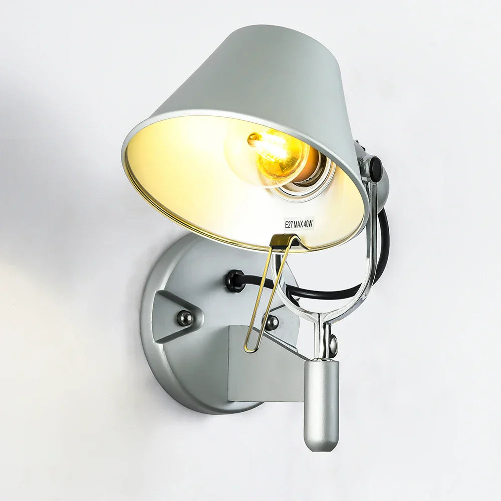 Nordic Modern LED Wandlamp - Hedendaagse Slaapkamer en Hal Wandlamp, Op en Neer Aluminium Ontwerp, 220V AC