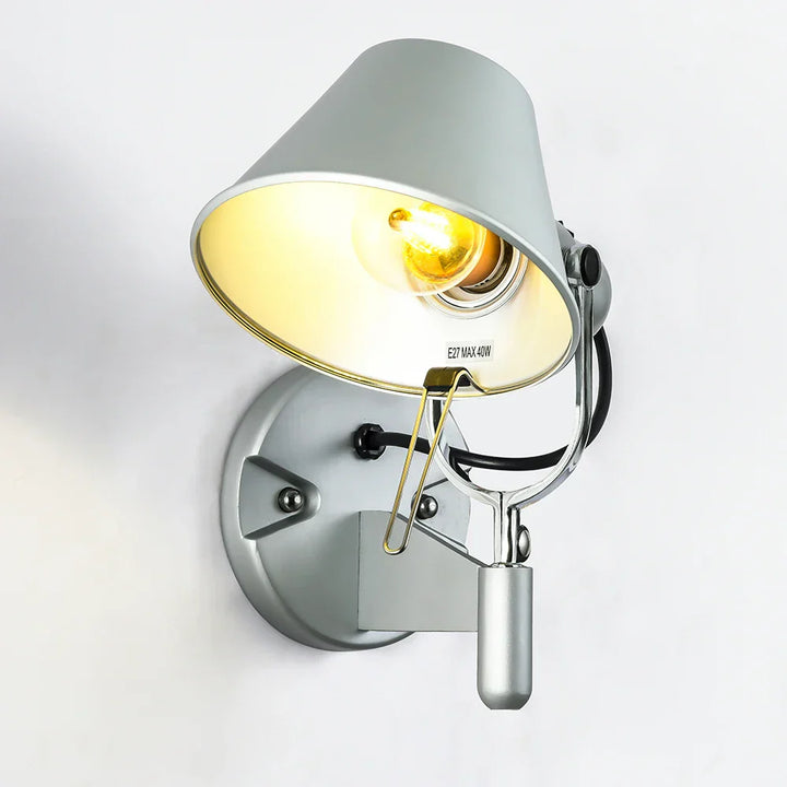 Nordic Modern LED Wandlamp - Hedendaagse Slaapkamer en Hal Wandlamp, Op en Neer Aluminium Ontwerp, 220V AC