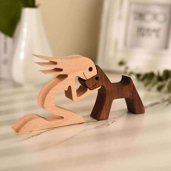 Deense houten dierenornamenten