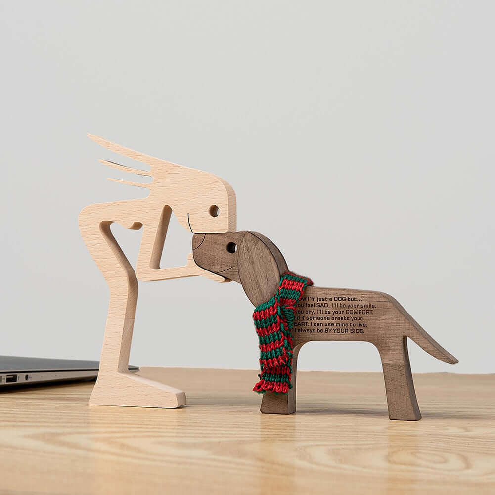 Deense houten dierenornamenten