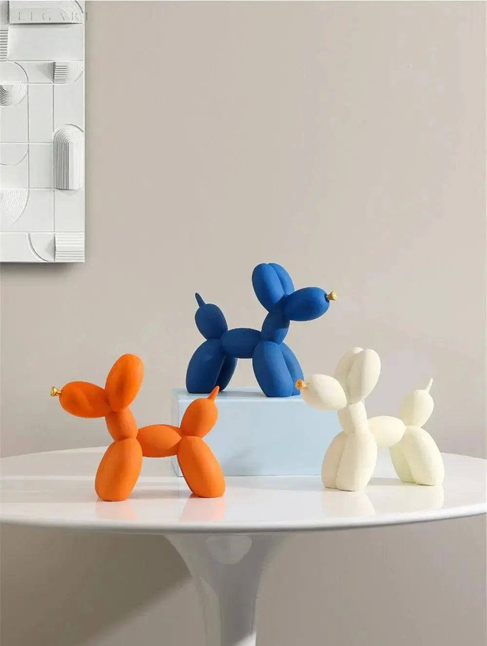 Haku - Bal ornament met gouden snavel