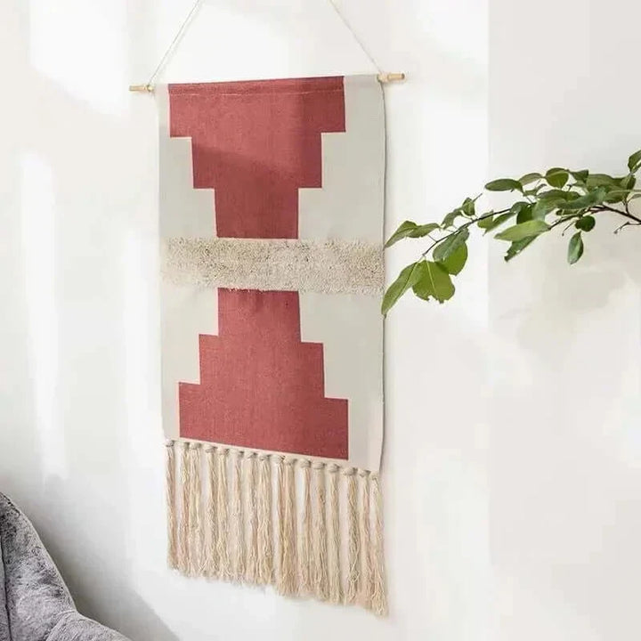 Arosta | Macrame Hangende Katoenen Tapijt