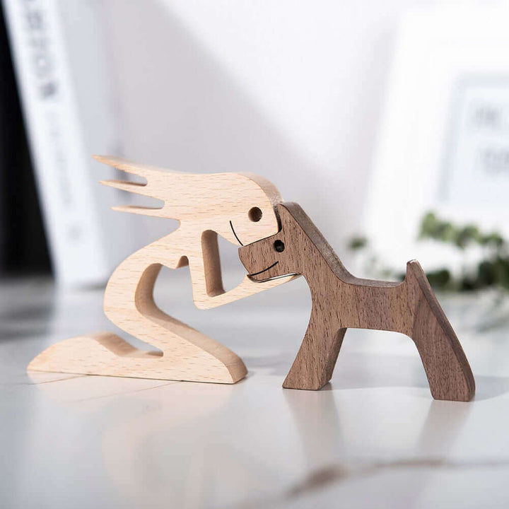 Deense houten dierenornamenten