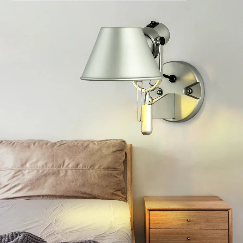 Nordic Modern LED Wandlamp - Hedendaagse Slaapkamer en Hal Wandlamp, Op en Neer Aluminium Ontwerp, 220V AC