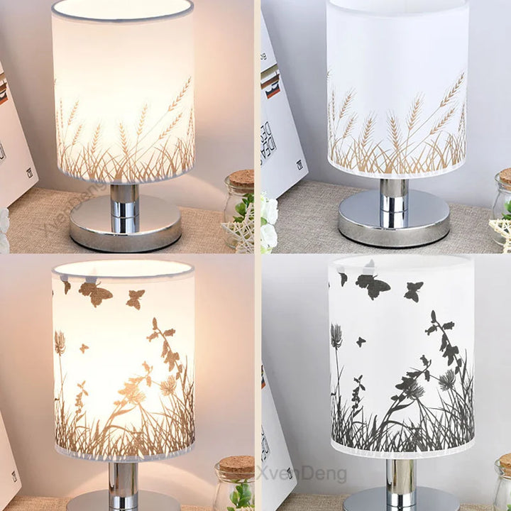 Moderne IJzeren Tafellamp LED Stof Noordisch Bureau Licht - Perfect voor woonkamer, slaapkamer, nachttafel, studie en thuis decor verlichtingssystemen