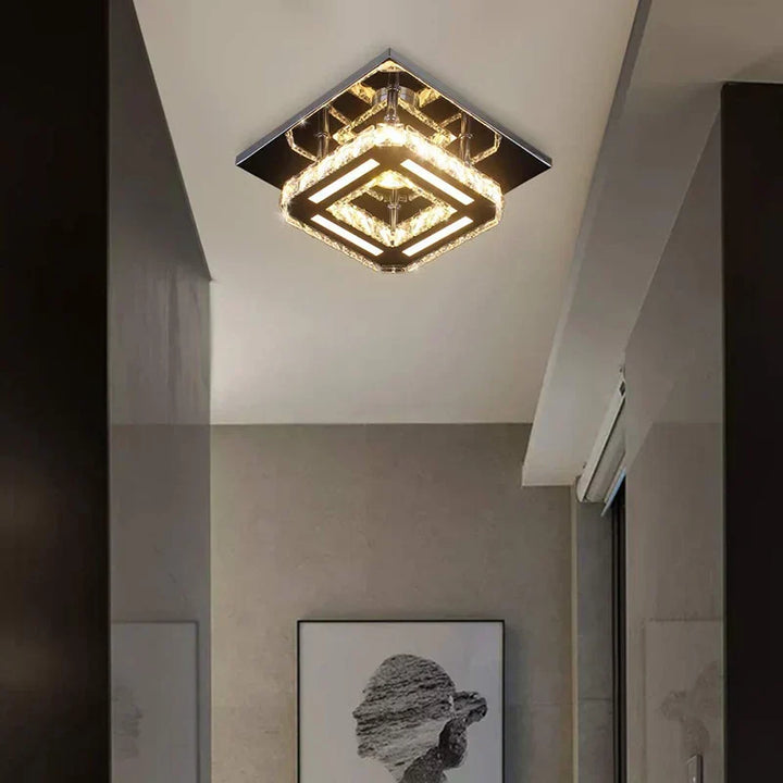 Plafondlampen - Decoratieve LED lampen voor kamer kroonluchters, kristallen kroonluchters - Woonkamer, keuken, slaapkamer, modern, eetgedeelte, gang