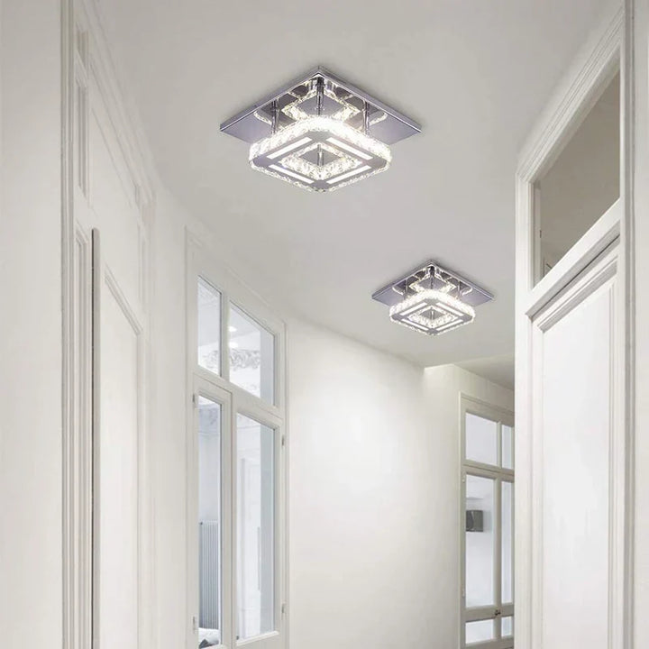 Plafondlampen - Decoratieve LED lampen voor kamer kroonluchters, kristallen kroonluchters - Woonkamer, keuken, slaapkamer, modern, eetgedeelte, gang