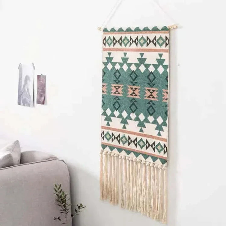 Arosta | Macrame Hangende Katoenen Tapijt