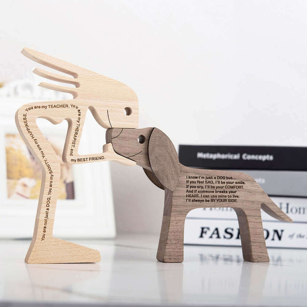 Deense houten dierenornamenten
